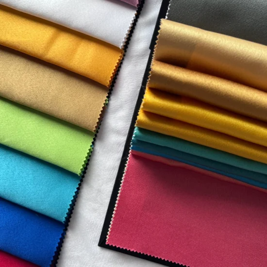 Polychromatic Plain Jacquard Fabric for Curtain and Table Cloth